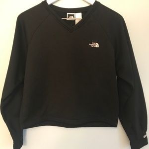 The North Face - Size Medium cropped sweatshirt